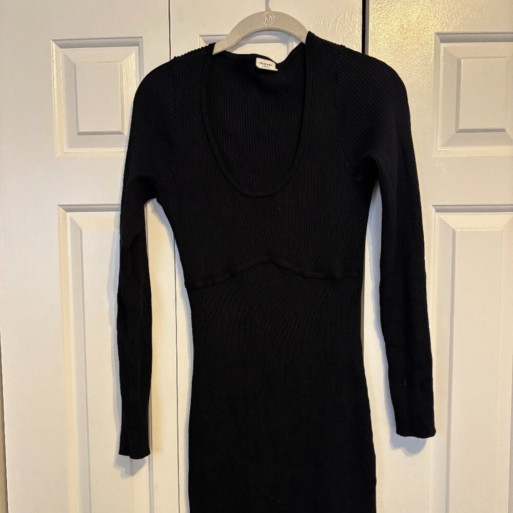 Black Abercrombie Sweater Dress